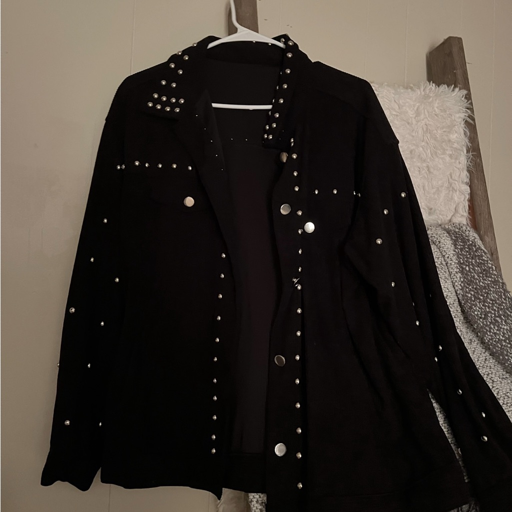 Studed Shacket